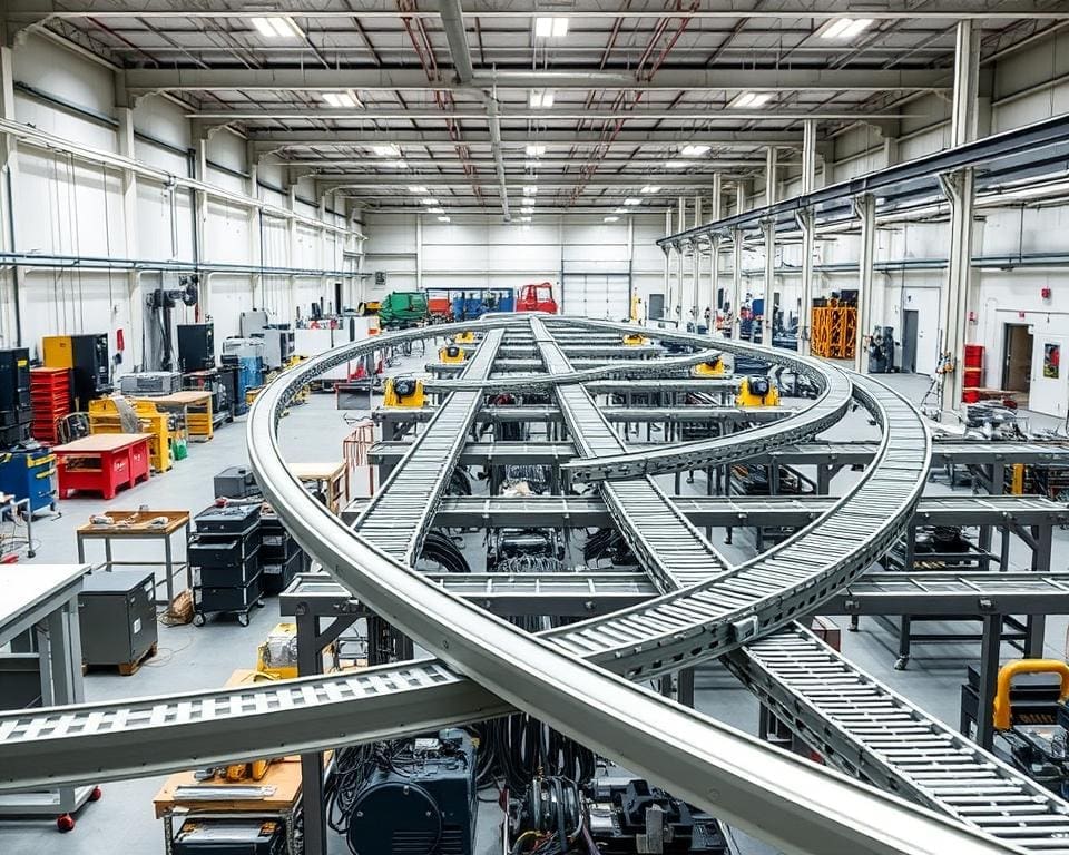 Kabelgoten voor industriële installaties