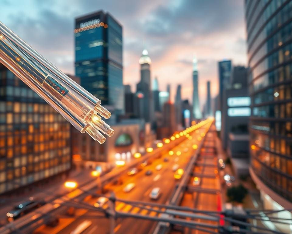 Snelle connectiviteit dankzij glasvezel