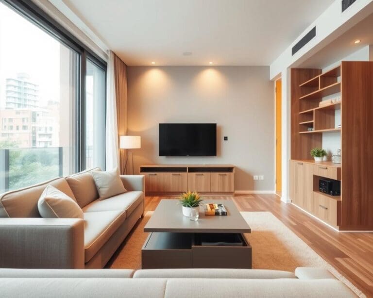 Compacte meubels voor kleine appartementen