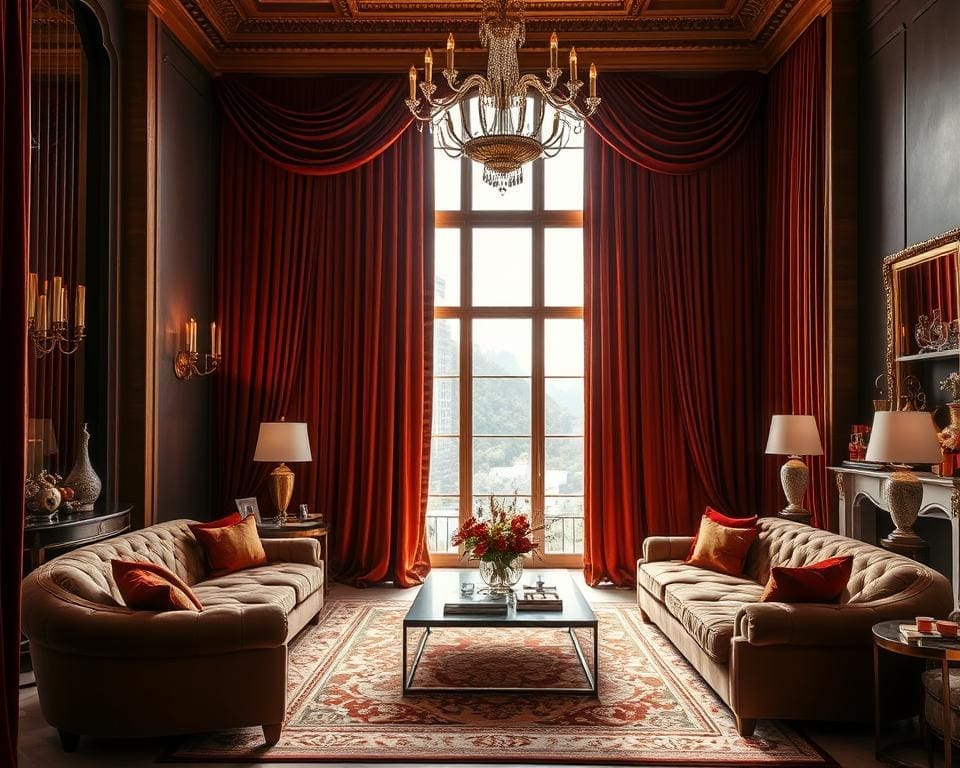 Luxe gordijnen als eyecatcher in het interieur