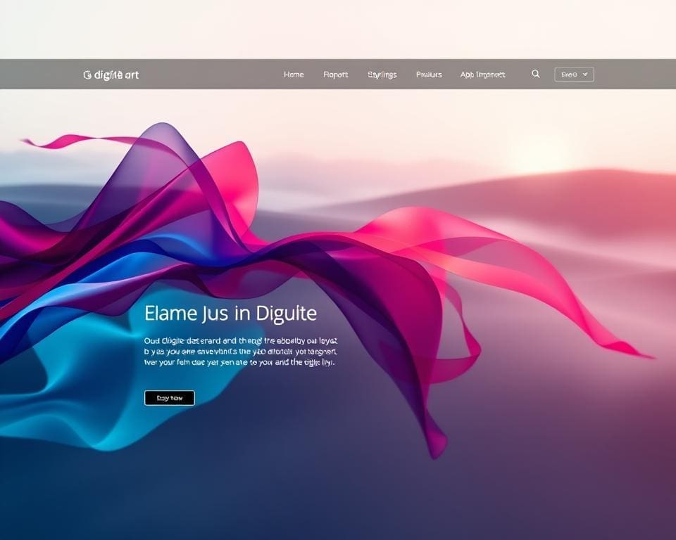 Gaan websites eruitzien als digitale kunst?