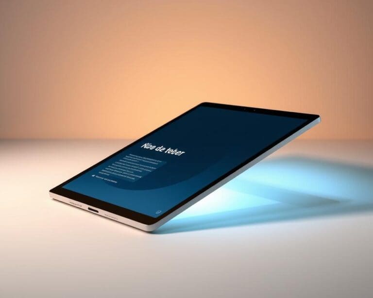 Hoe maak je een effectief design voor tablets?