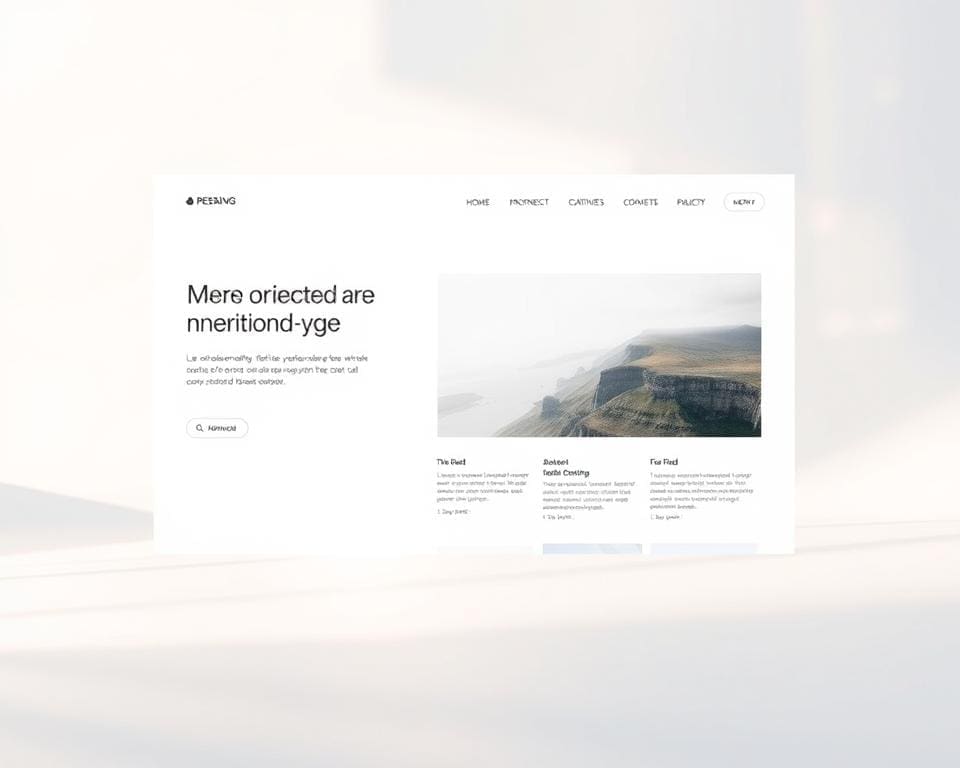 Wat zijn de voordelen van een minimalistisch webdesign?