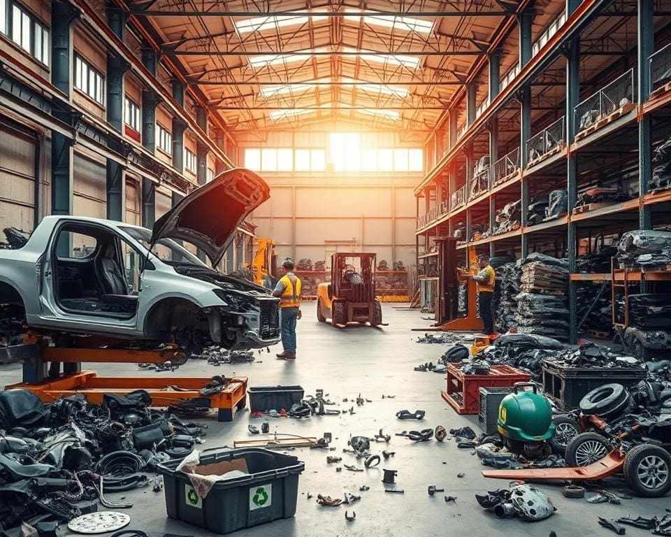 Waarom is autodemontage belangrijk voor recycling in Nederland?