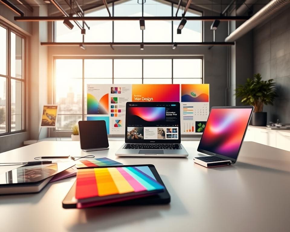 Wat maakt kleurgebruik effectief in webdesign?