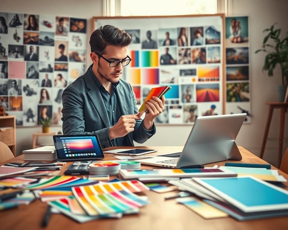 Hoe kies je kleuren die online goed werken?