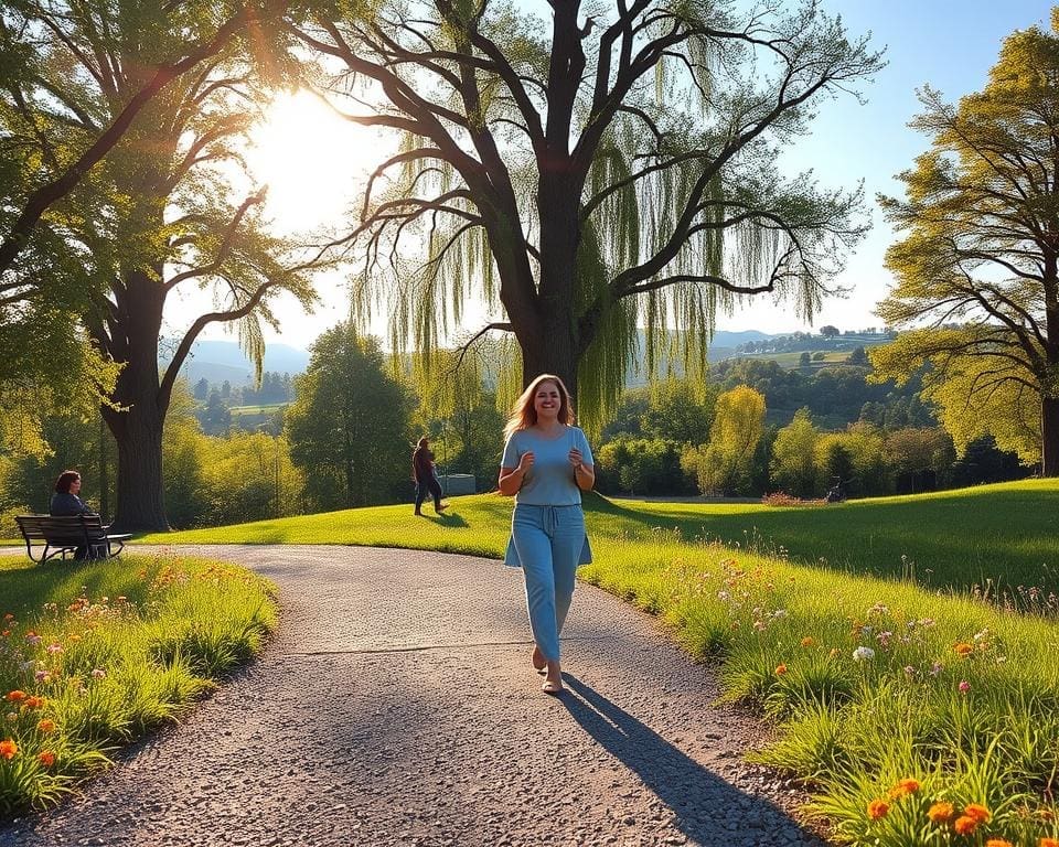 Hoe draagt wandelen bij aan welzijn?