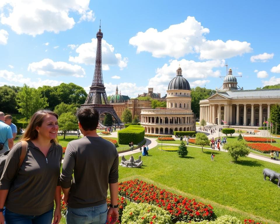 Bezoek aan Mini-Europa in Brussel
