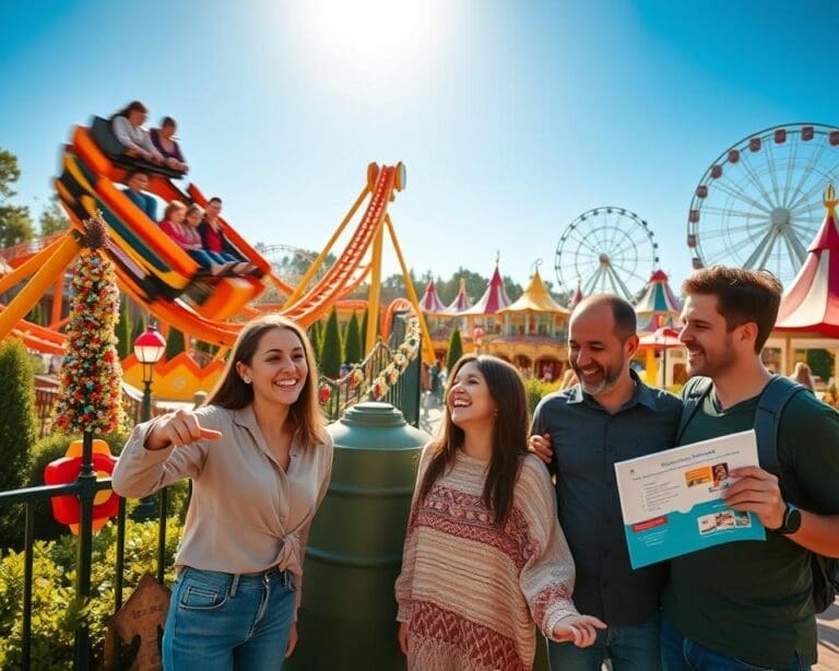 Bezoek aan Walibi Belgium in Waver