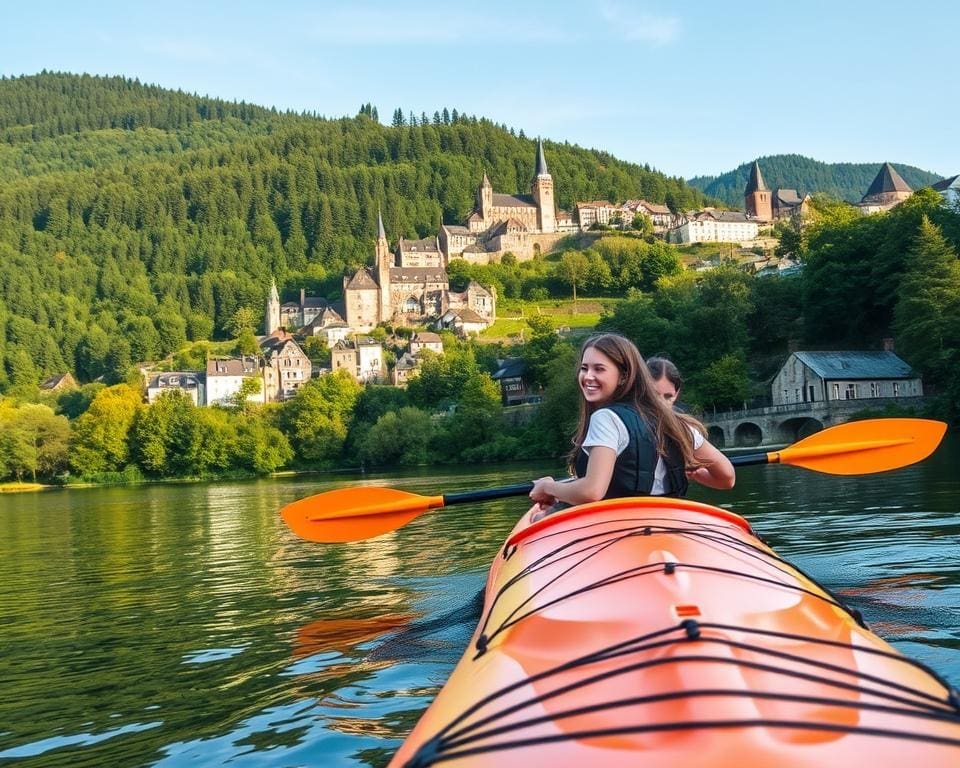 Weekendje Durbuy met kajakken