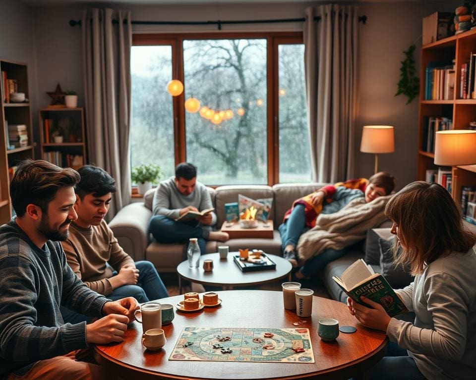 Welke activiteiten zijn geschikt bij slecht weer?