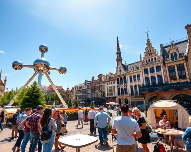 Welke attracties zijn populair in België?