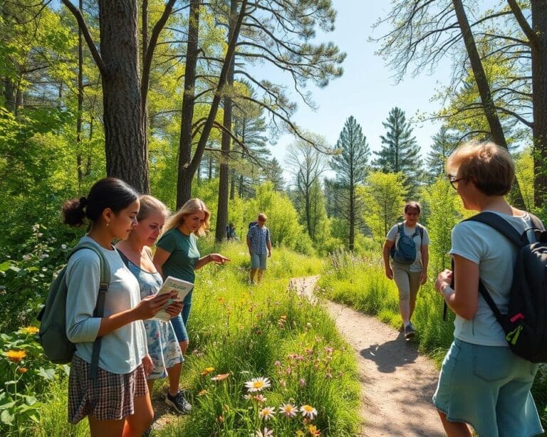 Welke natuurwandelingen zijn geschikt voor beginners?