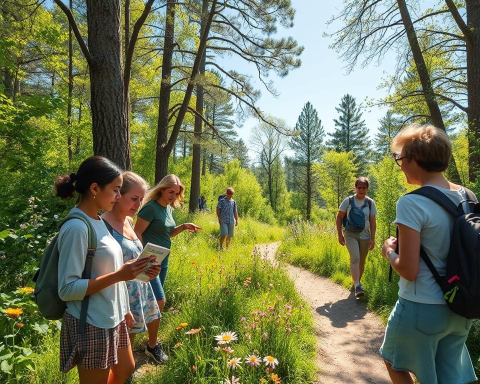 Welke natuurwandelingen zijn geschikt voor beginners?