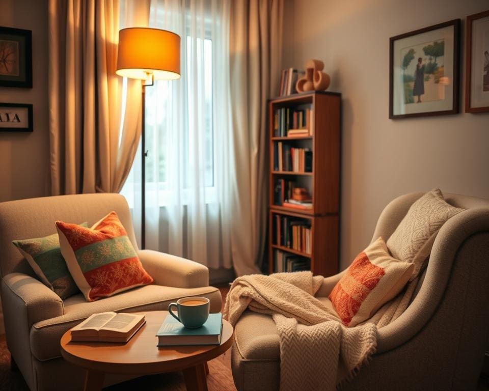 Hoe creëer je een gezellige leeshoek in de woonkamer?