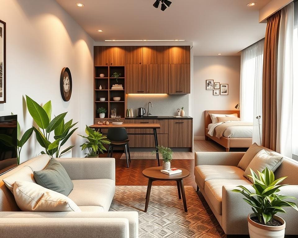 kleine woning indeling