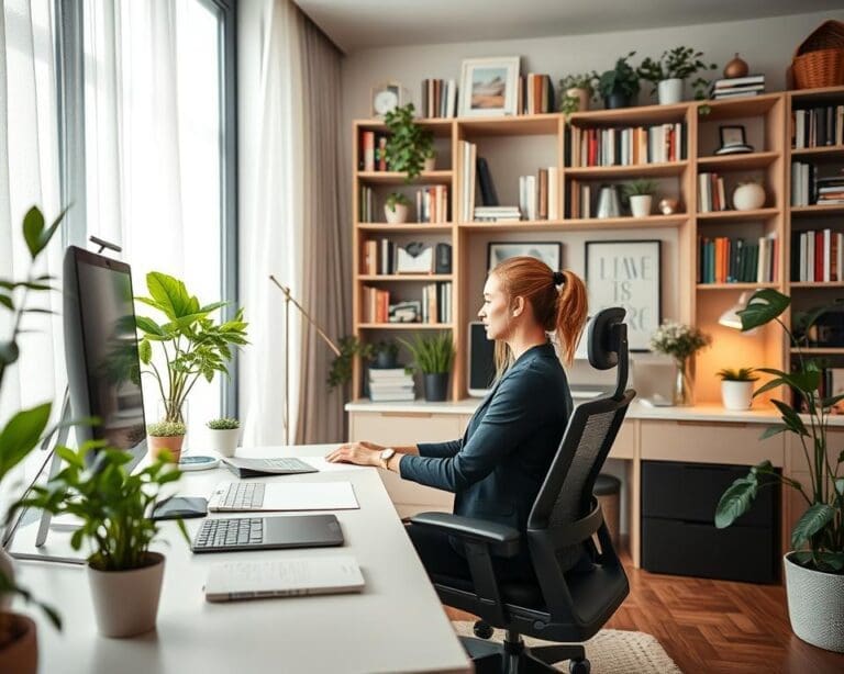 thuiskantoor inrichten